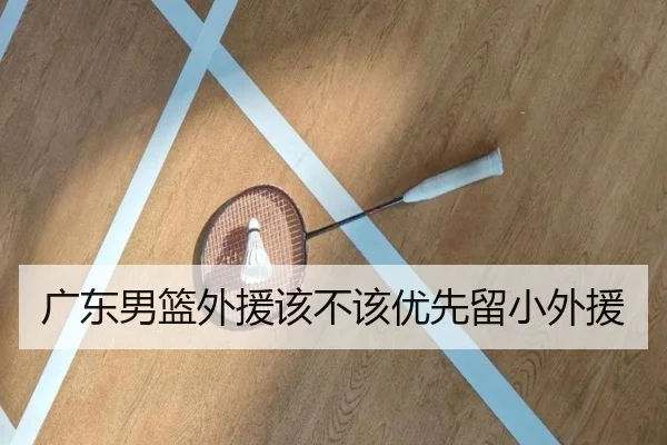 广东男篮外援该不该优先留小外援